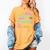Goodbye 1st Grade To 2nd But First Summer Graduation Women's Comfort Colors T-Shirt Mustard