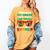 Goodbye 1st Grade First Summer Graduation Last Day Boys Women's Comfort Colors T-Shirt Mustard