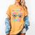 Goodbye 1st Grade Graduation To 2nd Grade But First Summer Women's Comfort Colors T-Shirt Mustard