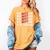 Goodbye 4th Grade Graduation Last Day School Hello 5th Grade Women's Comfort Colors T-Shirt Mustard