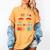 Goodbye Pre-k Graduation Kindergarten Summer Break Graduate Women's Comfort Colors T-Shirt Mustard