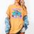 Goodbye School Hello Summer Last Day Of School Graduation Women's Comfort Colors T-Shirt Mustard