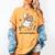 Goose With Books Cute Bookworm Reader Women's Comfort Colors T-Shirt Mustard Goose With Books Cute Bookworm Reader Women's Comfort Colors T-Shirt Mustard