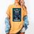 Gothic Girl Tarot Card Introverted Reader And Reading Women's Comfort Colors T-Shirt Mustard