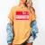 Graduate Class Of 2025 Senior Graduation End Of School Year Women's Comfort Colors T-Shirt Mustard