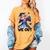 We Out Graduate Dabbing Anime Girl Grad Graduation Women's Comfort Colors T-Shirt Mustard