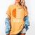 Graduate Senior Class 2020 Graduation Basketball Player Women's Comfort Colors T-Shirt Mustard