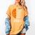 Graduate Senior Class 2022 Graduation Basketball Player Women's Comfort Colors T-Shirt Mustard