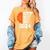 Graduate Senior Class Of 2024 Basketball Player Graduation Women's Comfort Colors T-Shirt Mustard