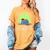 I Graduated Can I Go Back To Bed Now Cat Graduation For Men Women Girls Kids Women's Comfort Colors T-Shirt Mustard