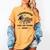 I Graduated Can I Go Back To Bed Sloth Graduation Cap Women's Comfort Colors T-Shirt Mustard