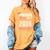 Graduation 2018 Tshirt Proud Mom Of A 2018 Graduate T-Shirt Women's Comfort Colors T-Shirt Mustard