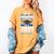 Graduation 2019 TShirt Proud Dad Of Senior Women's Comfort Colors T-Shirt Mustard