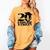 Graduation 2020 A Class With Vision Women's Comfort Colors T-Shirt Mustard