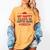 Graduation 2022 My Happy Class Is Outta Here Senior Women's Comfort Colors T-Shirt Mustard