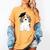 Graduation Beagle Dog 2017 Graduate Graduation Tee Women's Comfort Colors T-Shirt Mustard