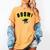 Graduation Cap And Diploma For Proud Graduation Women's Comfort Colors T-Shirt Mustard