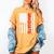 Graduation High School College Flag Graduate T Shirt 2018 Women's Comfort Colors T-Shirt Mustard