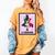 Graduation Latina Educated La Graduada Mexican Bingo Card Women's Comfort Colors T-Shirt Mustard