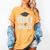 Graduation Masters Criminal Justice Premium Tri-Blend Women's Comfort Colors T-Shirt Mustard