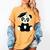 Graduation Panda Bear 2017 Graduate Graduation T-Sh Women's Comfort Colors T-Shirt Mustard