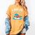 Graduation Did It Sloth Graduate Animal Sloths Sloth Women's Comfort Colors T-Shirt Mustard