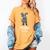 Graduation T-Shirt Dabbing Graduation We Out Class Of 2018 Women's Comfort Colors T-Shirt Mustard