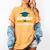 Graduation T Shirt WeOut Class Of 2018 Tee Women's Comfort Colors T-Shirt Mustard