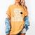 Graduation Young Educated For Men And Women Women's Comfort Colors T-Shirt Mustard