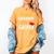Grandpa Of Graduate Shirt Proud Grandfather Graduation Tee Women's Comfort Colors T-Shirt Mustard