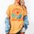 Groovy Brother 70s Aesthetic Nostalgia 1970's Retro Brother Women's Comfort Colors T-Shirt Mustard