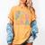 Groovy In My Phd Era Doctorate Graduation Women's Comfort Colors T-Shirt Mustard