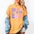 Groovy In My Reading Era Book Lovers Book Reader Women's Comfort Colors T-Shirt Mustard