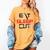 Haircutter Barber Eat Sleep Cut Barbering Graduation Women's Comfort Colors T-Shirt Mustard