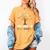 Happy 100 Days In The Books Reading Celebration Graphic Tees Women's Comfort Colors T-Shirt Mustard