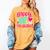 Happy Last Day Of Fifth 5th Grade Teacher Student Graduation Women's Comfort Colors T-Shirt Mustard