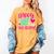Happy Last Day Of Third 3rd Grade Teacher Student Graduation Women's Comfort Colors T-Shirt Mustard