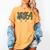 High School Class Of 1964 Shirt Graduation Class Reunion Women's Comfort Colors T-Shirt Mustard