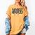 High School Class Of 1965 Shirt Graduation Class Reunion Women's Comfort Colors T-Shirt Mustard