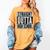 High School Graduation 2018 Grad For Him And Her Women's Comfort Colors T-Shirt Mustard
