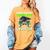 High School Level Complete Class Of 2024 Graduation Women's Comfort Colors T-Shirt Mustard