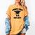 I Hope This BS Pays Off College Graduation Women's Comfort Colors T-Shirt Mustard