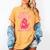 Hot Girls Read Books Cute Book Reader Women Women's Comfort Colors T-Shirt Mustard