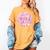 Hot Girls Read Pink Aesthetic Book Lover Reading Women's Comfort Colors T-Shirt Mustard
