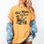 Hot Moms Read Books For Moms Book Lover Women's Comfort Colors T-Shirt Mustard