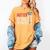 Hotter By One Degree Phd MBA College Graduation Women's Comfort Colors T-Shirt Mustard