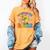 HUGvyn Preppy 100 Days In The Books Teacher Reading Coffee Women's Comfort Colors T-Shirt Mustard HUGvyn Preppy 100 Days In The Books Teacher Reading Coffee Women's Comfort Colors T-Shirt Mustard