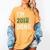 I'm 2018 Done Senior Graduation T-Shirt Class 2018 Women's Comfort Colors T-Shirt Mustard