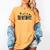 I'm With The Banned Read Banned Books Bookworm Women's Comfort Colors T-Shirt Mustard
