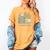 I'm Booked Tonight Cozy Floral Book Lover Graphic Women's Comfort Colors T-Shirt Mustard